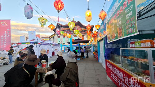 青海果洛瑪央夜市開攤迎客，高原特色好物熱銷帶動批發貿易新活力